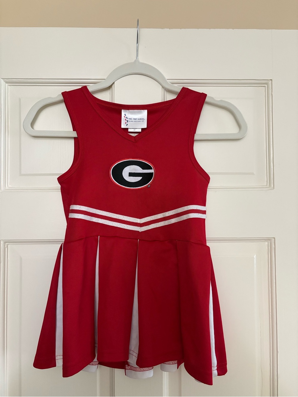 Toddler Girl UGA Cheer Dress Bulldogs
